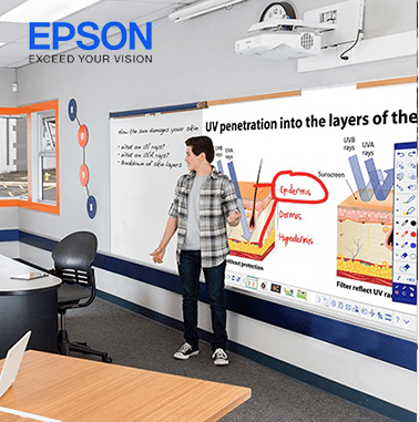 Soluciones interactivas y audiovisuales Epson